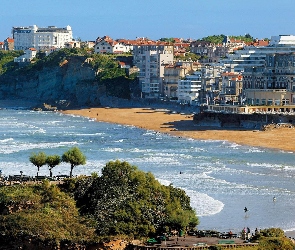 Plaża, Wybrzeże, Hotele