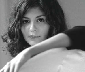 ciemne włosy, Audrey Tautou