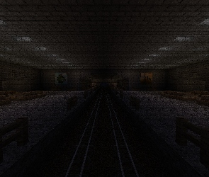 Minecraft, Peron, Metro