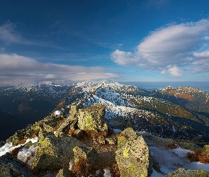 Kamienie, Niebo, Góry