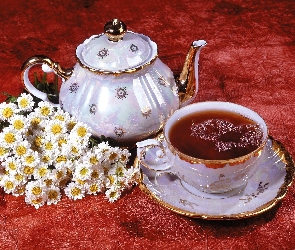Rumianek, Herbatka, Dzbanuszek, Filiżanka
