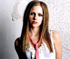 Różowy, Krawat, Avril Lavigne