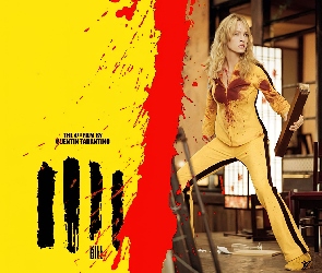 deska, Uma Thurman, krew