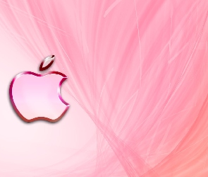 Różowy, Apple, Znak
