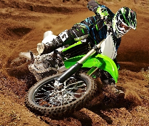 Kawasaki KX450F, Wyścig, Piasek