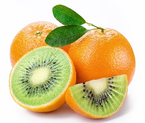 Pomarańcze, Kiwi