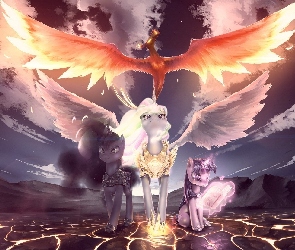 My Little Pony, Twilight Sparkle, Luna, Celestia