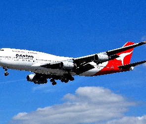 Boeing 747, Niebo