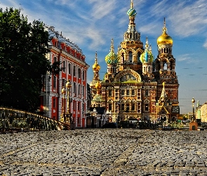 Bruk, Petersburg, Cerkiew, Sobór Zmartwychwstania Pańskiego