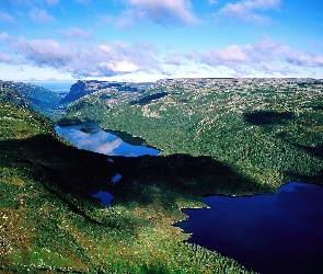 Jeziora, Kanada, Góry