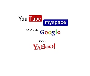 Myspace, Logo, Yahoo!, Google, YouTube