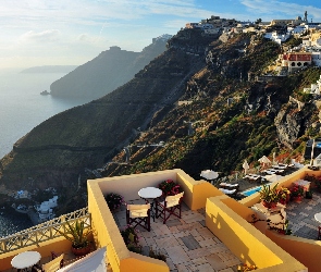 Grecja, Restauracja, Santorini