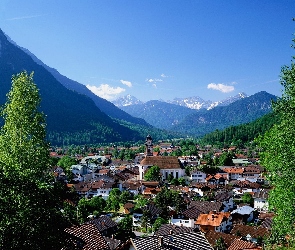 Miasteczko, Dolina, Góry