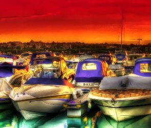 Słońca, Port, Zachód