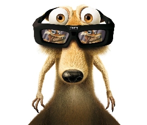 Epoka lodowcowa, Okulary, Wiewiór, Ice Age