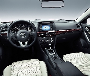 Wnętrze, Mazda 6