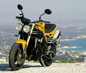 Podwójna, Lampa, Triumph Speed Triple