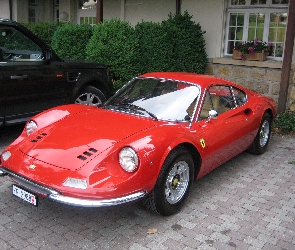 Range, Rover, Ferrari Dino