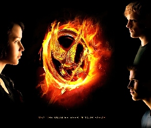 Gale, Peeta, Igrzyska śmierci, Katniss