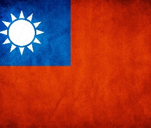 Państwa, Tajwan, Flaga