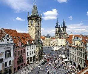 Praga, Rynek, Kamienice