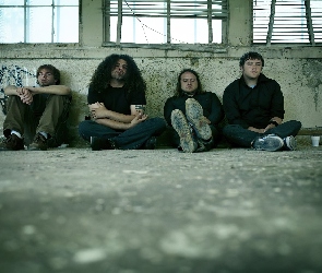 Coheed And Cambria, podłoga, zespól cały