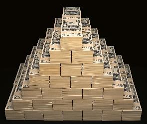 Dolary, Piramida, Pieniądze