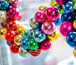 Kolorowe, Święta, Bombki