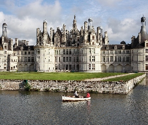 Francja, W Chambord, Loary, Zamek, Dolina