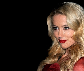 Włosy, Blond, Amber Heard, Uśmiech