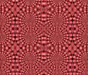 Fraktale, Spirale, Czerwone, Kulkowe
