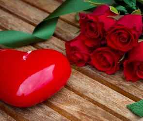 Serce, Róże, Walentynki