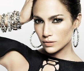 Kolczyki, Bransoleta, Jennifer Lopez