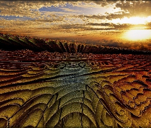 Słońce, Piasek, Pustynia