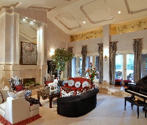Salon, Fortepian