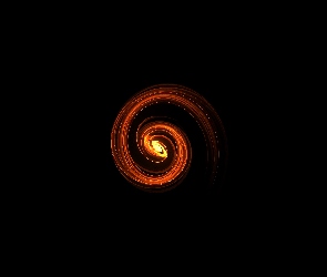 Spirala, Ślimak, Abstrakcja, Świetlisty