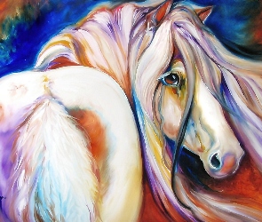 Koń, Marcia Baldwin, Obrazu, Reprodukcja
