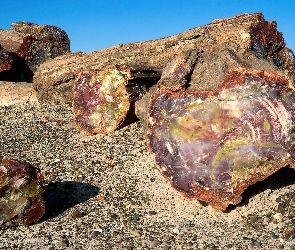 Małe, Skały, Przełamane, Kamyczki