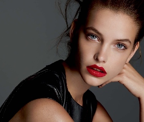 Makijaż, Modelka, Barbara Palvin, Ręka, Kobieta