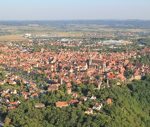 Panorama, Rothenburg, Miasta