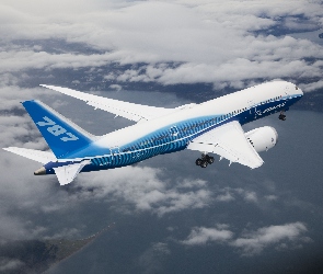 Dreamliner, Chmury, Boeing 787
