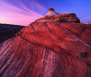 Skała, Kanion, Arizona, Kolor