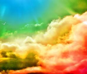Chmury, Kolorowe