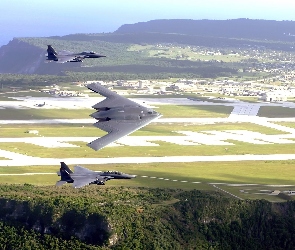 Myśliwiec, Lotnisko, Bombowiec, B-2 Spirit, F-16