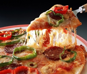 Ser, Papryka, Pizza