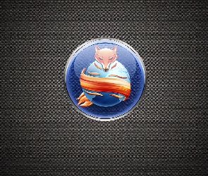 Firefox, Ziemska, Kula, Lis, Logo