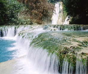 Minas Viejas, Meksyk, Wodospad