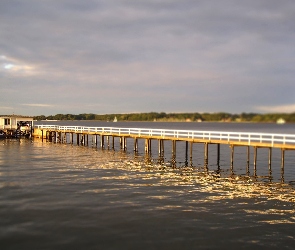 Jezioro, Molo