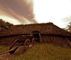 Stodoła, Wikingów