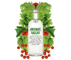 Ogórki, Sallad, Wódka, Absolut